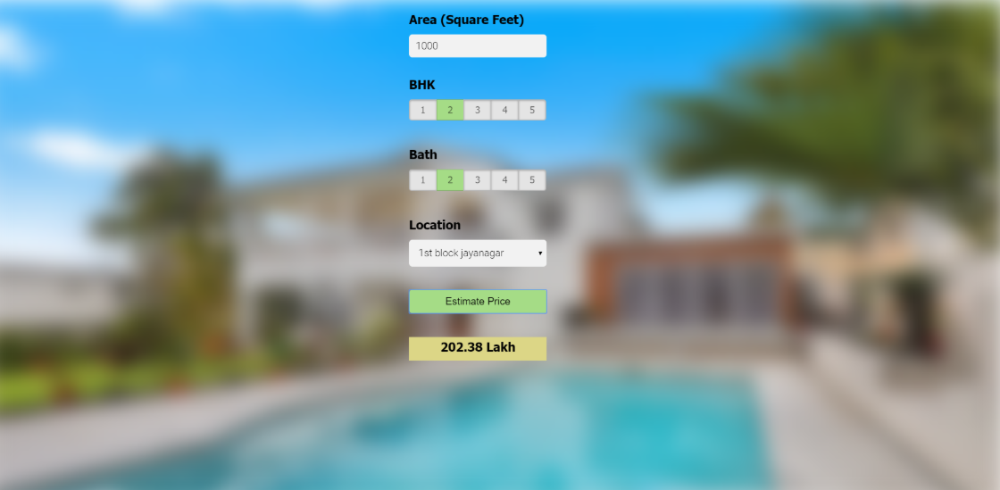 Real Estate Price Prediction